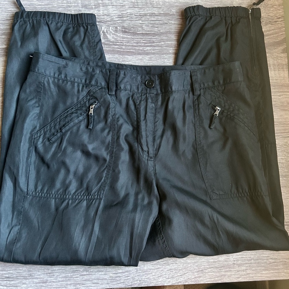 Talbots Black Utility Pants Women’s Size 10